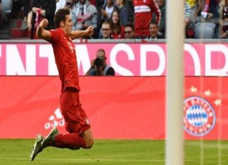 Vòng 9 Bundesliga: Bayern lên đỉnh Bundesliga