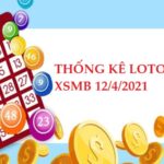 Thống kê loto gan KQXSMB 12/4/2021