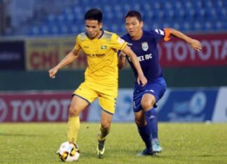 Thông tin trước trận B.Bình Dương vs SLNA, 17h ngày 12/4