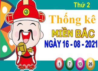 Thống kê XSMB ngày 16/8/2021