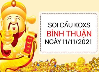 Thống kê xổ số Bình Thuận ngày 11/11/2021