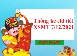 Thống kê chi tiết XSMT 7/12/2021