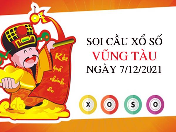 Thống kê xổ số Vũng Tàu ngày 7/12/2021