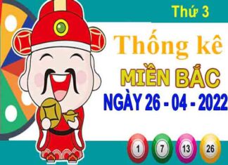 Thống kê XSMB ngày 26/4/2022