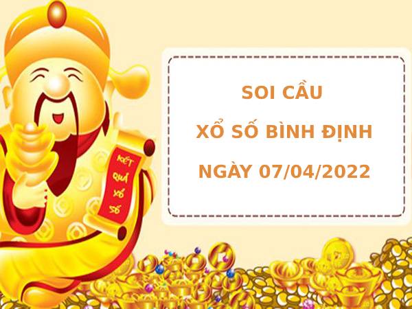 Thống kê xổ số Bình Định 7/4/2022 thống kê XSBDH chính xác