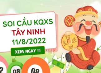 Thống kê xổ số Tây Ninh ngày 11/8/2022 hôm nay thứ 5