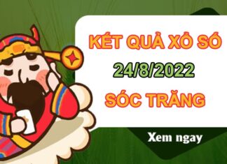Thống kê XSST 24/8/2022 chốt số đẹp cùng cao thủ