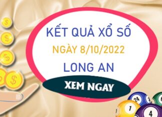 Thống kê XSLA 8/10/2022 chốt cặp số may mắn thứ 7