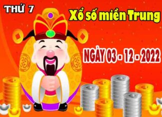 Thống kê XSMT ngày 3/12/2022 - Thống kê xổ số miền Trung thứ 7