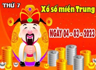 Thống kê XSMT ngày 4/3/2023 - Thống kê xổ số miền Trung thứ 7