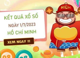 Thống kê XSHCM 1/7/2023 dự đoán chốt bạch thủ VIP