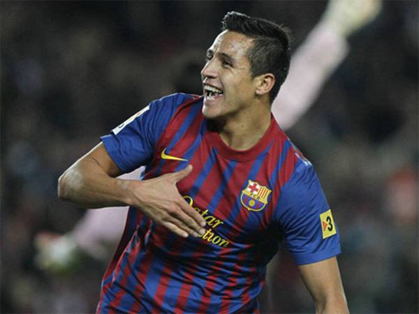 Alexis Sanchez trong màu áo CLB Barcelona