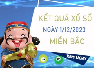 Thống kê KQXSMB 1/12/2023 thứ 6 chốt cầu VIP 4 số