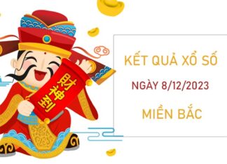 Thống kê XSMB 8/12/2023 dự đoán chốt đặc biệt thứ 6