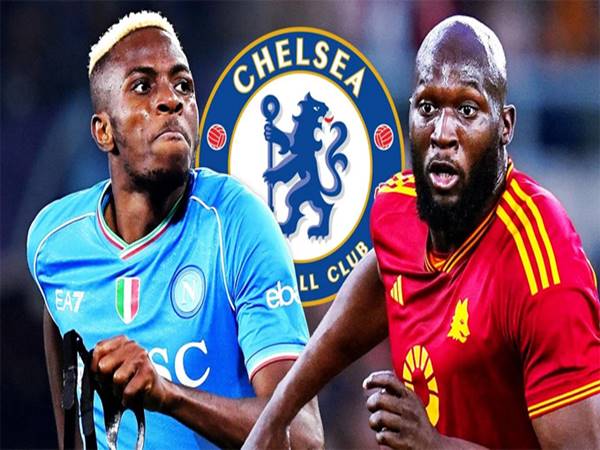 Chelsea tính trao đổi Lukaku lấy Osimhen hè này