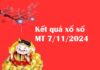 Kết quả xổ số MT 7/11/2024