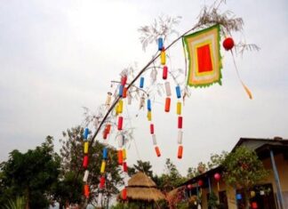 Ý nghĩa cây nêu ngày Tết và những điều bạn chưa biết? cây nêu ngày tết có ý nghĩa gì