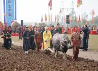Lễ cày Tịch điền nét đẹp văn hóa nông nghiệp Việt Nam lễ cày tịch điền