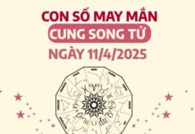 Bộ số chiêu tài cung Song Tử ngày 11/4/2025 hôm nay