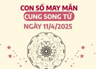 Bộ số chiêu tài cung Song Tử ngày 11/4/2025 hôm nay