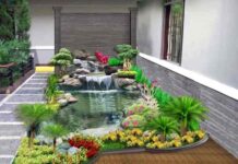 Thiết kế hồ nước trước nhà hợp phong thủy rước tài lộc phong thủy hồ nước trước nhà