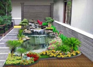 phong thủy hồ nước trước nhà