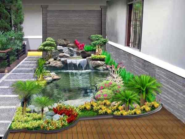 phong thủy hồ nước trước nhà