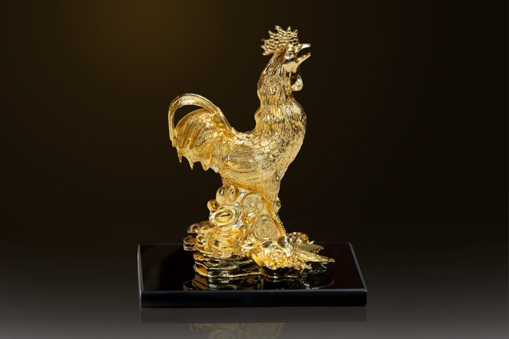 Tượng gà phong thủy hợp với mệnh nào? Tượng gà phong thủy hợp với mệnh nào?