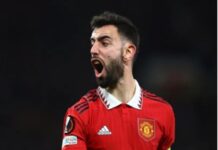 Tiền vệ tấn công Bruno Fernandes