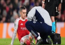 Tin Arsenal: Pháo thủ lo lắng về tình hình của Leandro Trossard