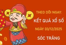 Dự đoán xổ số Sóc Trăng hôm nay 3/12/2025 hôm nay Dự đoán xổ số Sóc Trăng hôm nay 3/12/2025 hôm nay