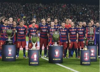 Đội hình chính Barca 2015 vô địch C1