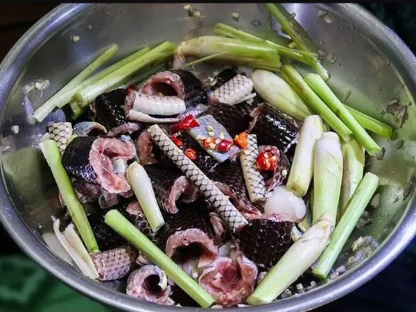 Nằm mơ thấy ăn thịt rắn là điềm gì, con số tâm linh số mấy?