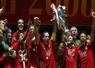 Đội hình MU vô địch C1 2008 xuất sắc